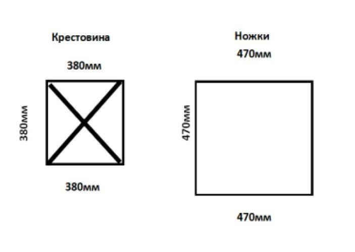 Каркас для стула Конус